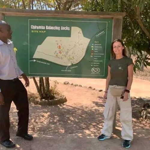 Scenic road trip view from inside a comfortable car